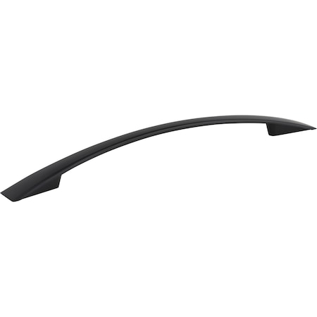 Jeffrey Alexander 160 mm Center-to-Center Matte Black Flared Regan Cabinet Pull 847-160MB